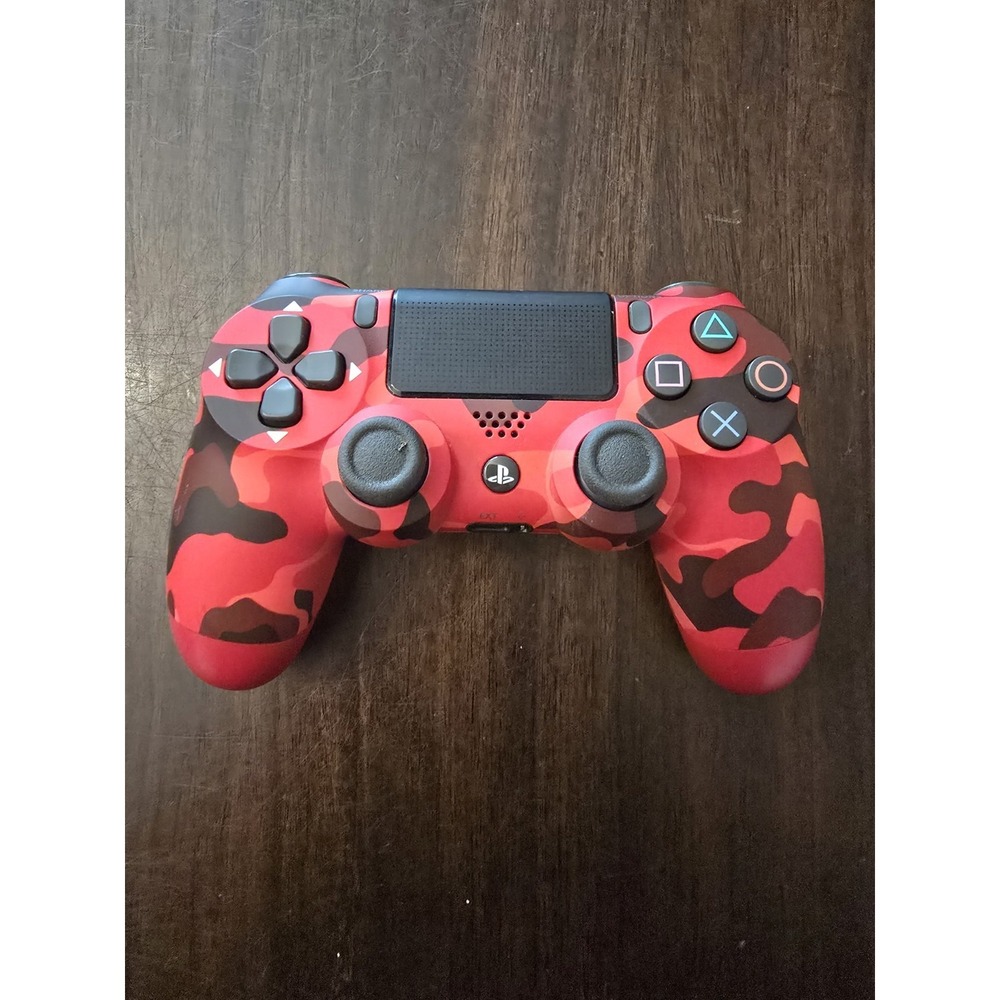 Sony Red Camo PS4‎ Dualshock Wireless Controller Playstation 4 Model CUH-ZCT2U